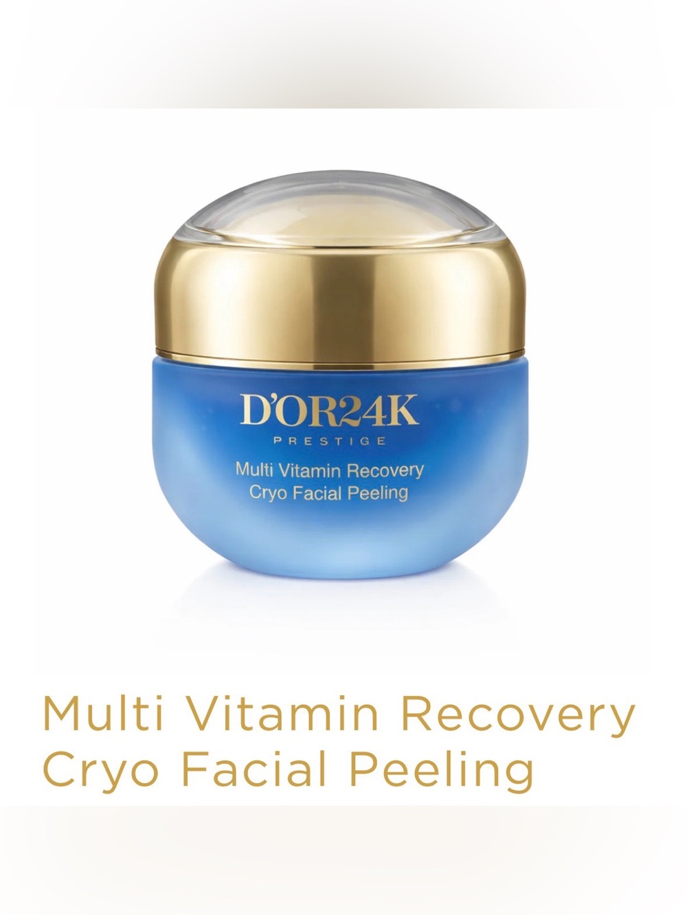 D’OR24K Prestige Multi Vitamin Recovery Cryo Facial Peeling